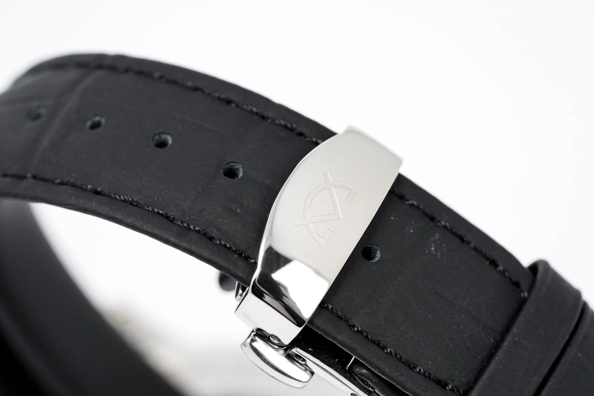 Silvana Men's Watch Black Origins Silver Rubber SR41ASS63RN