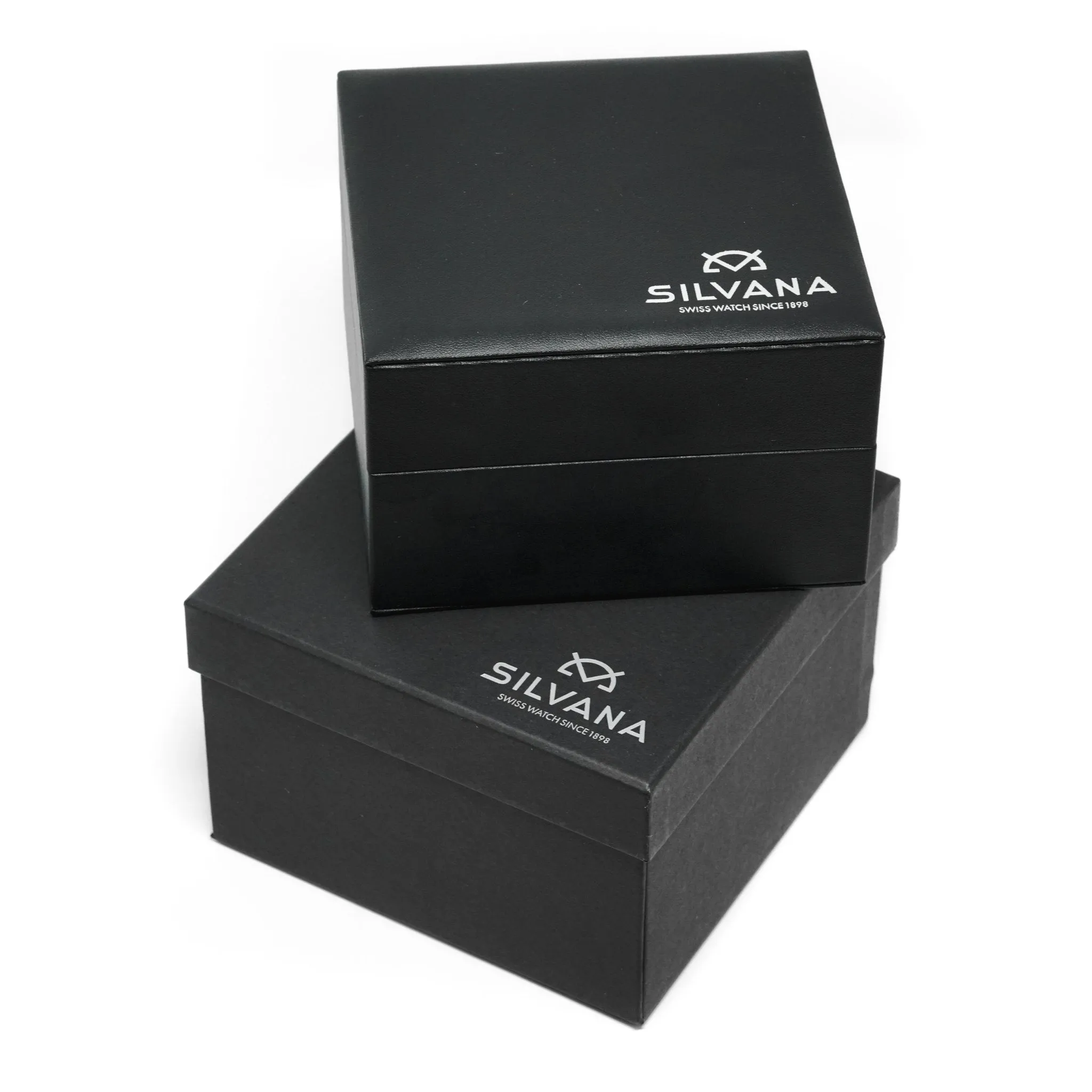 Silvana Men's Watch Black Origins Silver Rubber SR41ASS63RN