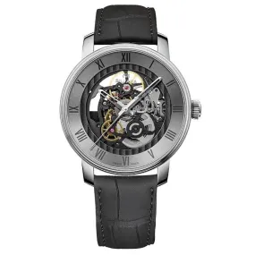 Silvana Men's Watch Black Origins Silver Rubber SR41ASS63RN