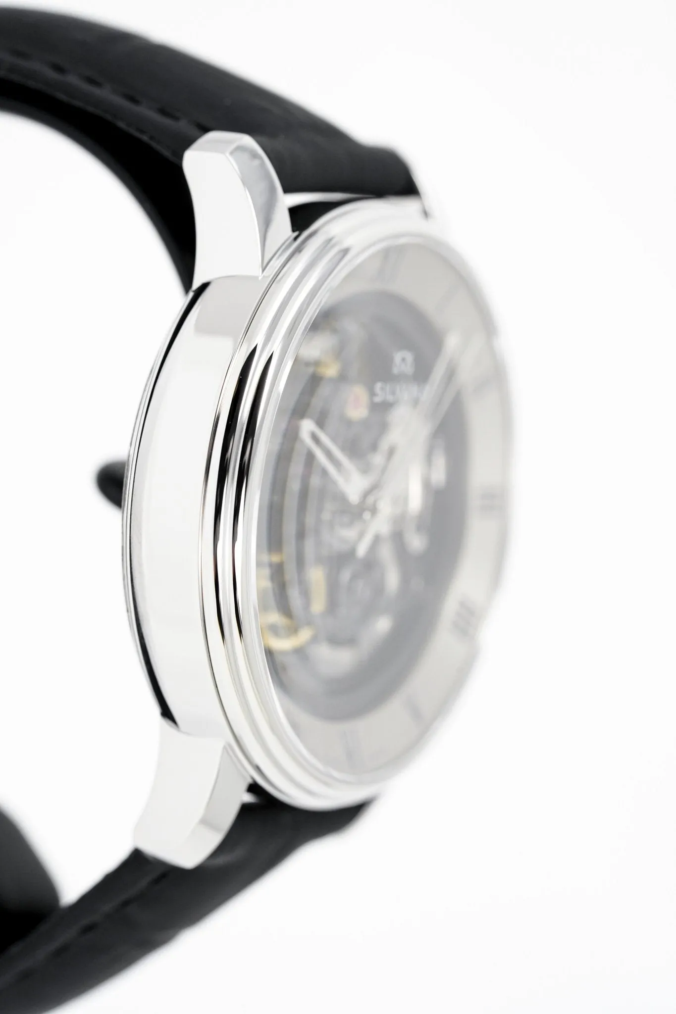 Silvana Men's Watch Black Origins Silver Rubber SR41ASS63RN