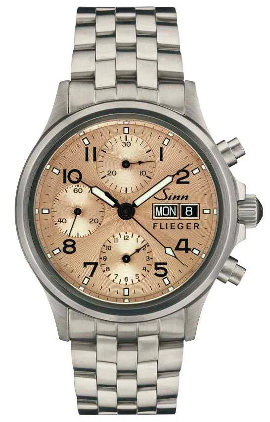 SN Watch 356 Sa Pilot II Fine Link Bracelet