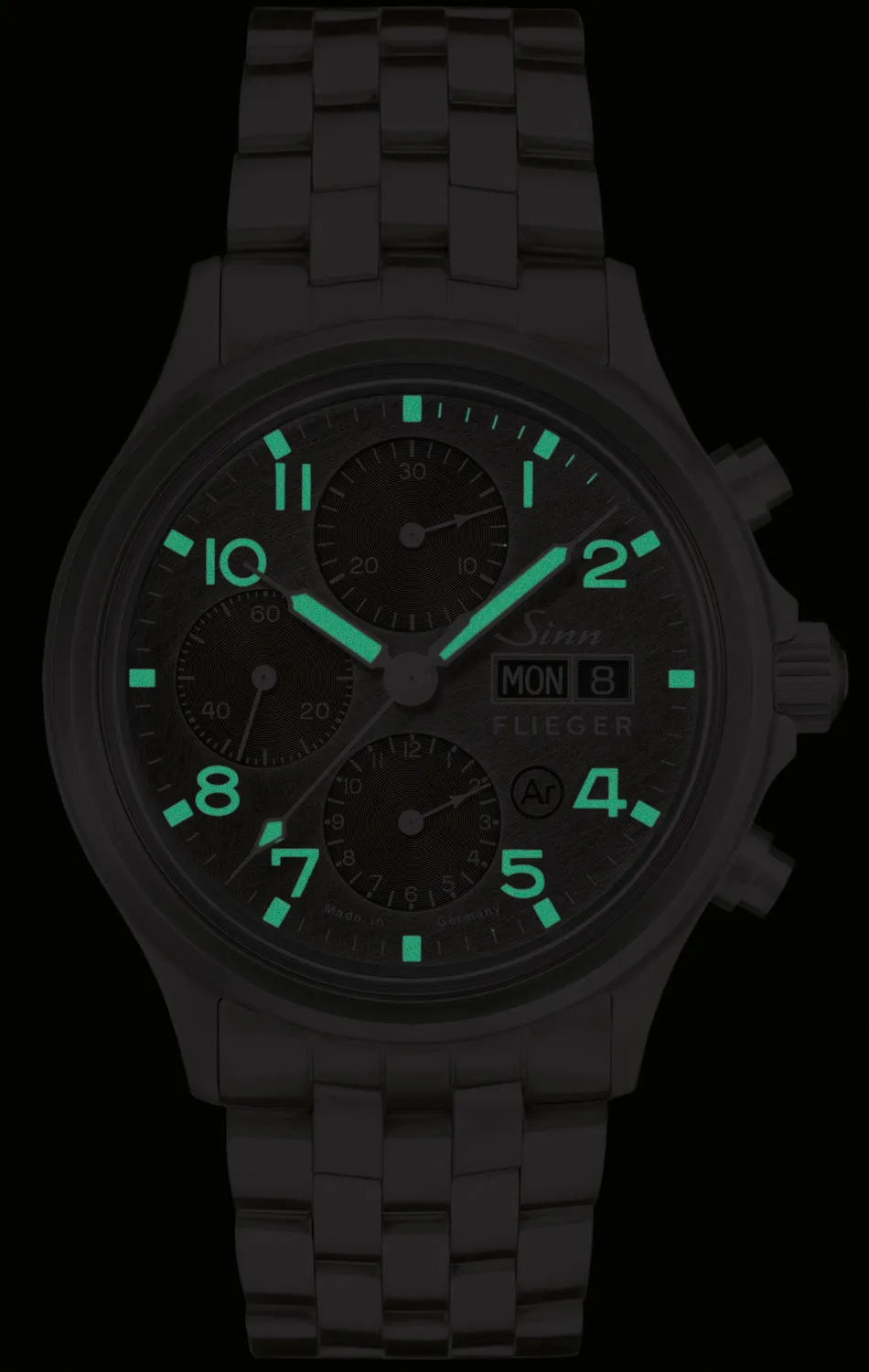 SN Watch 358 Sa Pilot DS Silicone Green