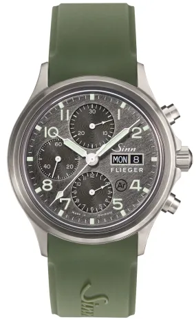 SN Watch 358 Sa Pilot DS Silicone Green