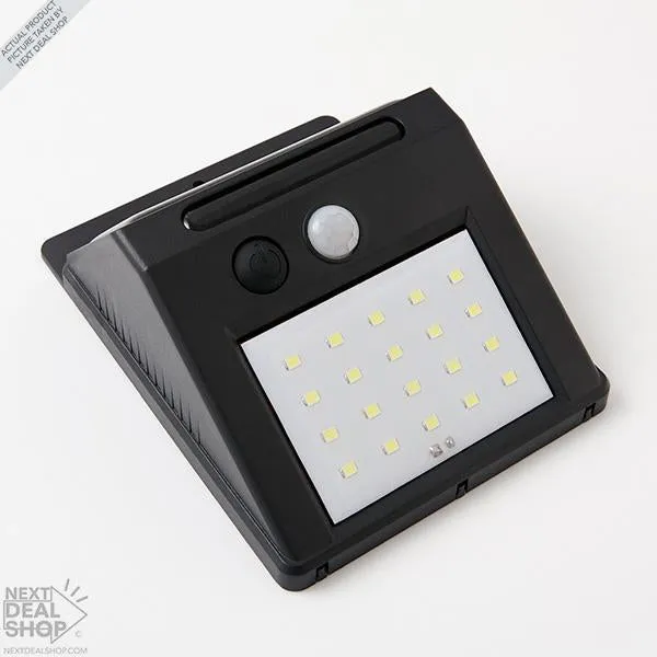 Solar-Powered Motion Sensor Security Light - No Wiring Needed, Easy Installations