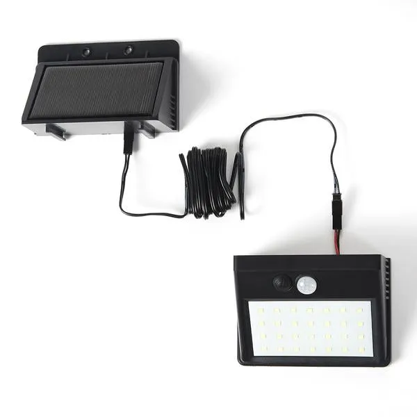 Solar-Powered Motion Sensor Security Light - No Wiring Needed, Easy Installations
