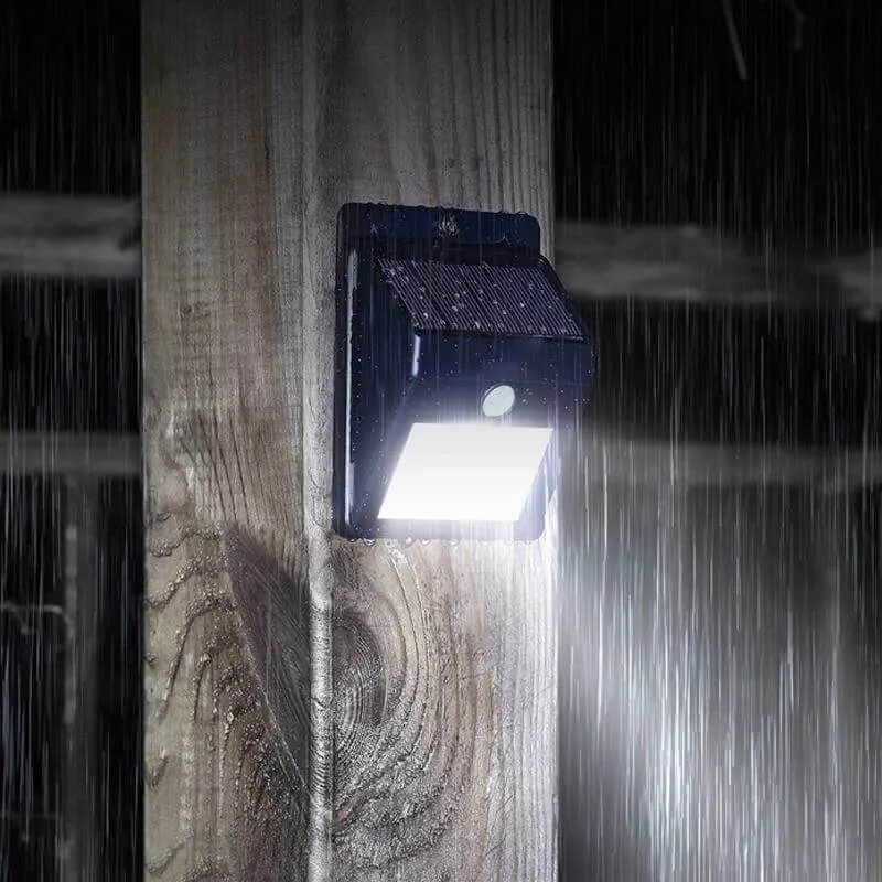 Solar-Powered Motion Sensor Security Light - No Wiring Needed, Easy Installations