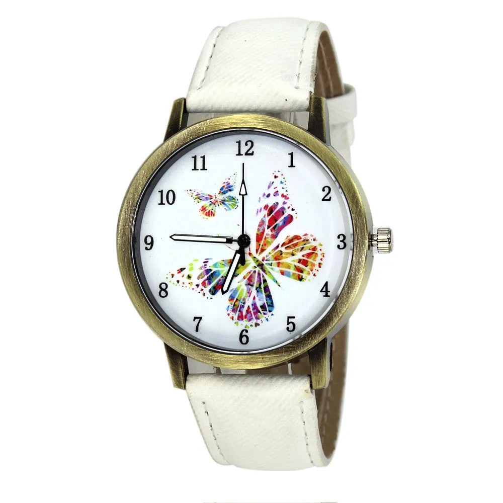 Splendid luxury brand Quartz watches Women leather relogio masculino Montre Homme Designer Strap Wristwatch