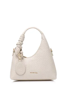 Sunova Woven Mini Top Handle Bag (Cornsilk)
