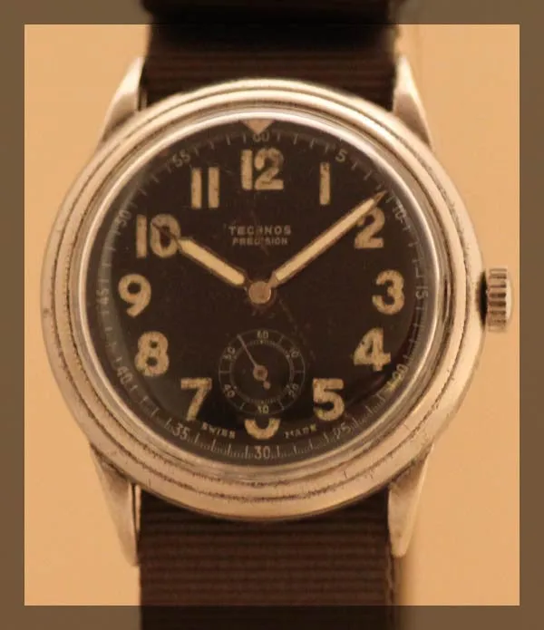 Technos Precision Military Watch Year 1940s