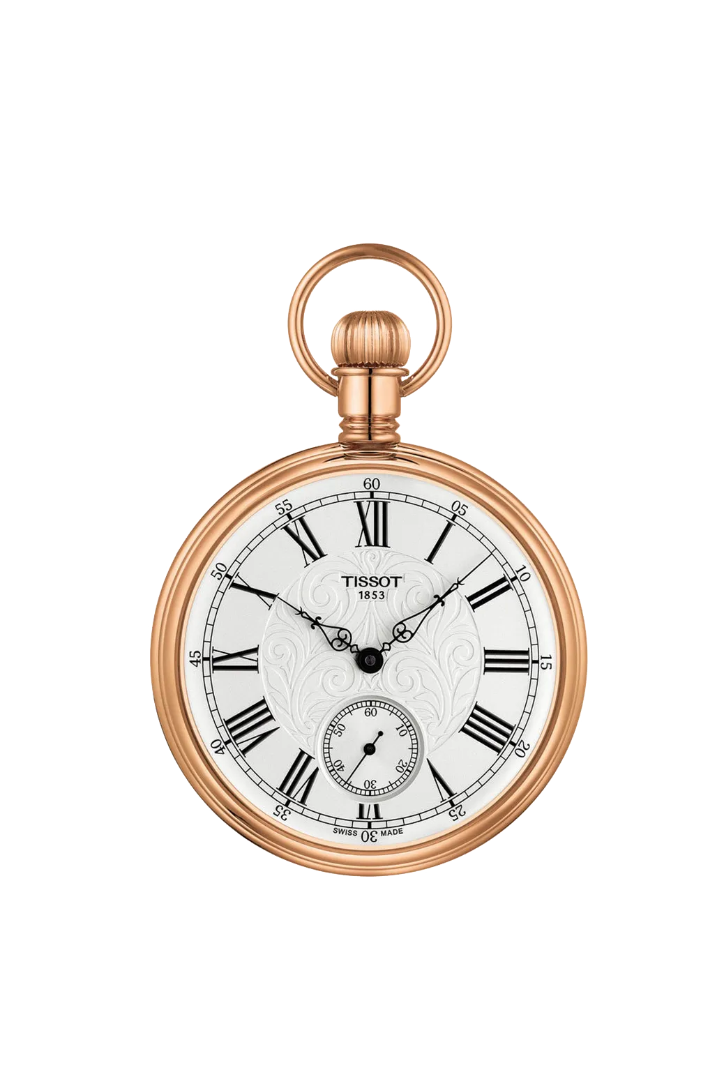 Tissot Lepine Rose Gold Tone Mechanical Pocket Watch
