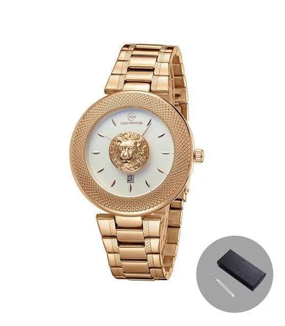 Top Luxury Fashion Brand Elegant Women Watches Quartz Waterproof Wrist Watches