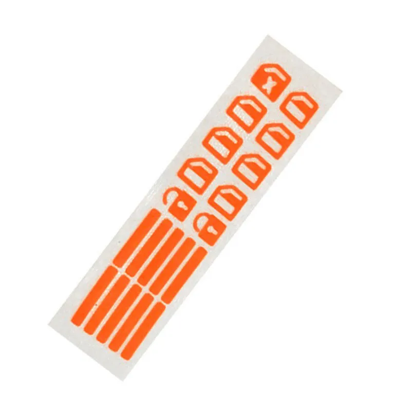 Universal Car Door Window Luminous Button Sticker Fluorescence Stickers