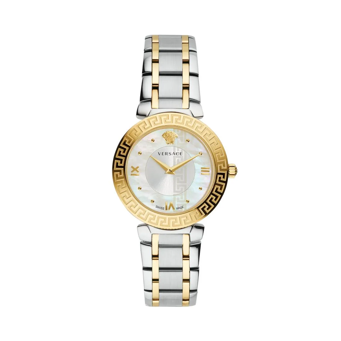 Versace Women 35 mm Size White Dial Analog Watch- V16060017