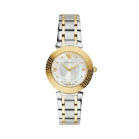 Versace Women 35 mm Size White Dial Analog Watch- V16060017