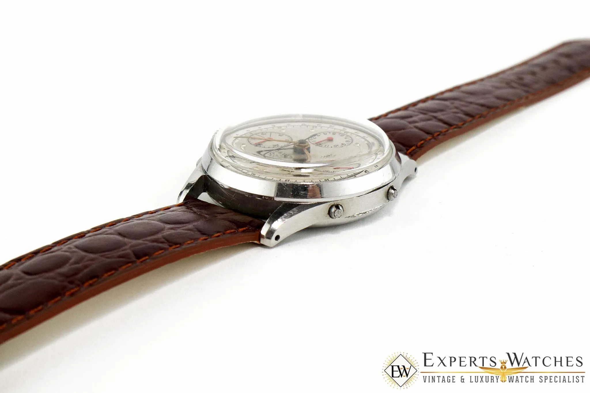 Vintage 1940's Benrus Sky Chief Triple Date Day Ref. G280F Valjoux 72C Watch CPO