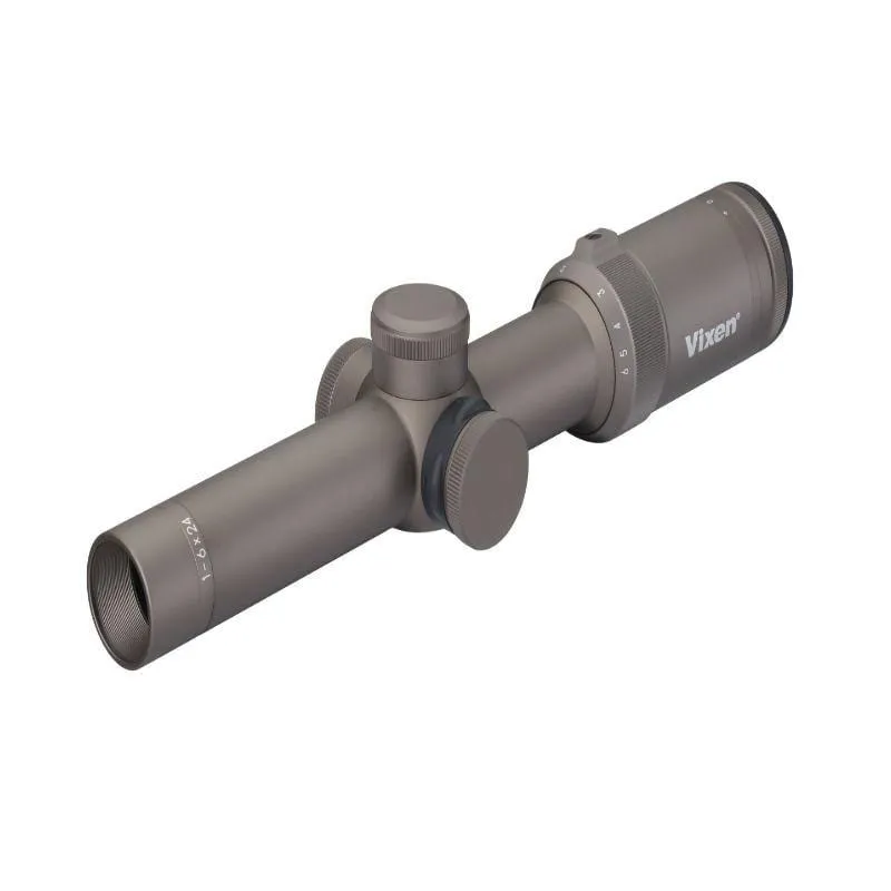 Vixen VIII Series 1-6x24 Riflescope (IR IR-0  Tactical Reticle)