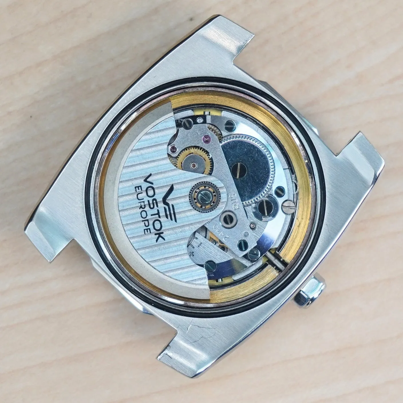 VOSTOK-EUROPE Day & Night Automatic Watch GMT 31 Jewels Limited Edition Wristwatch - ALL ORIGINAL Box & Papers!