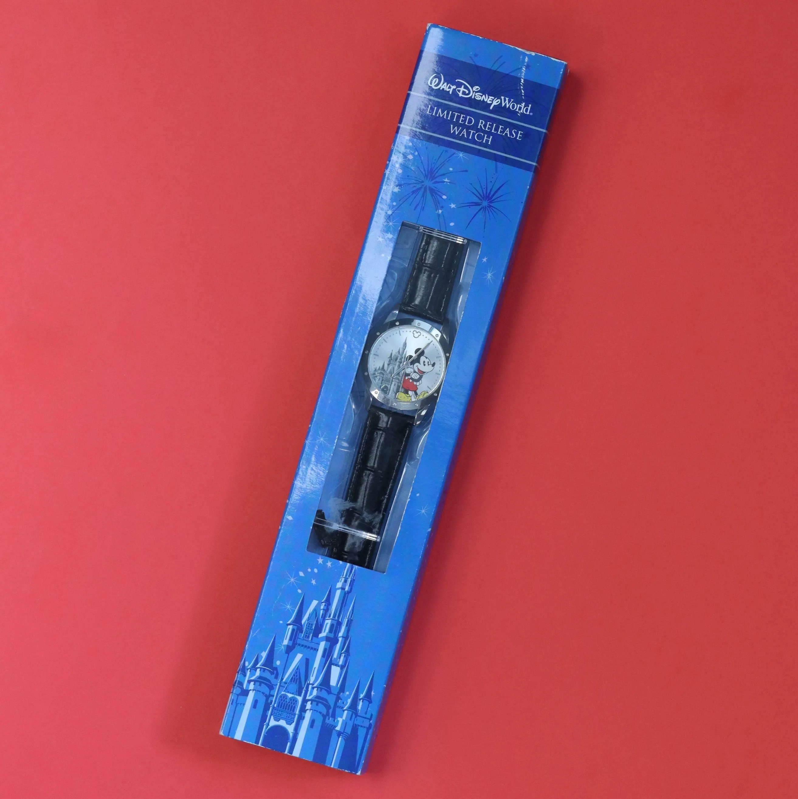 Walt Disney World Limited Release Watch Mickey Mouse Wristwatch - NOS In Box!