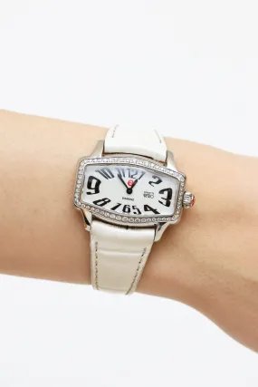 White Retro Watch