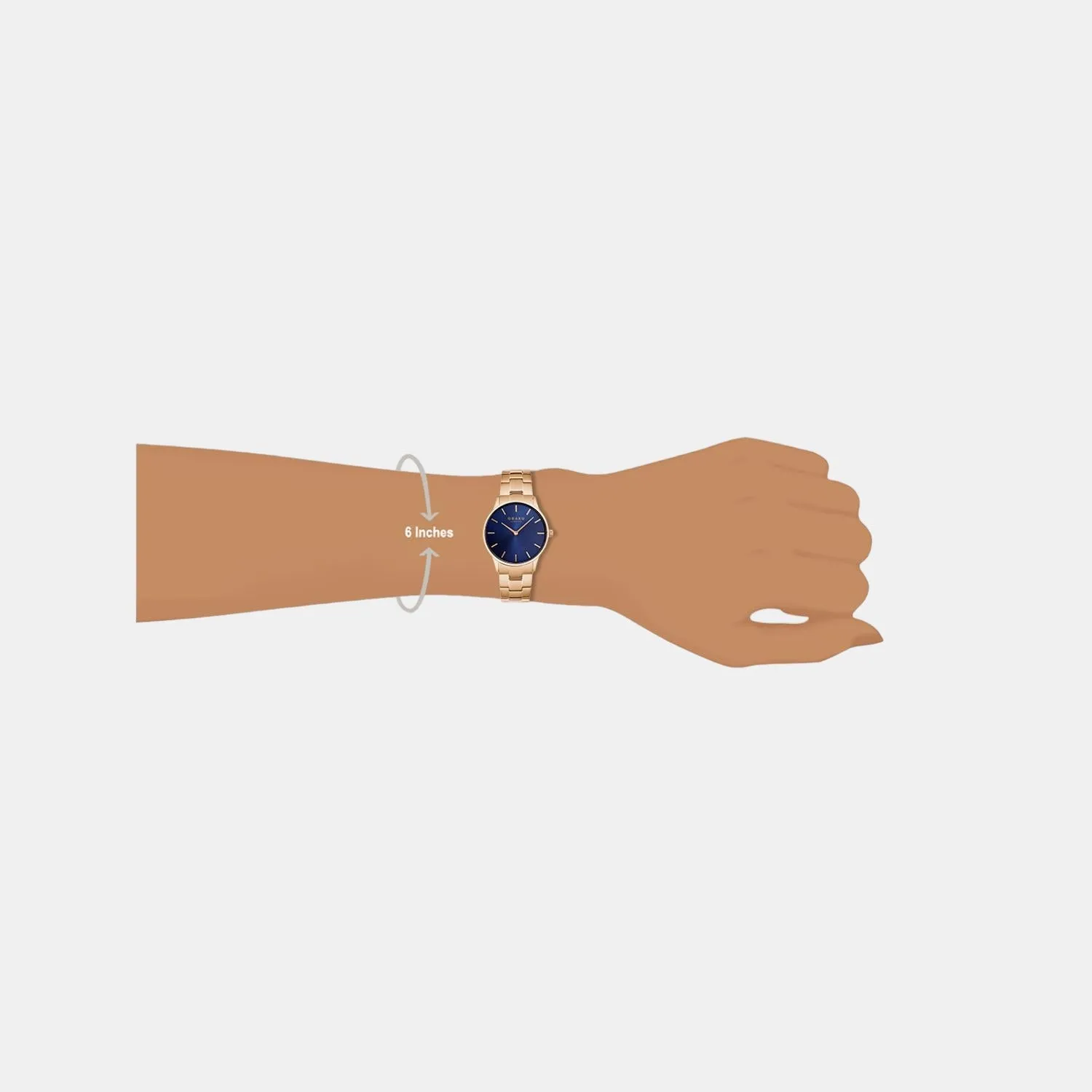 Women's Blue Analog Stainless Steel Watch V247LXVLSV
