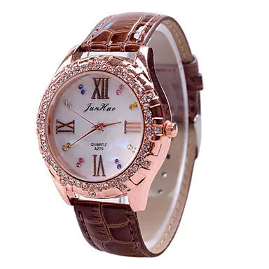 Women's Watch Fashion Diamante Pattern