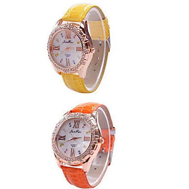 Women's Watch Fashion Diamante Pattern