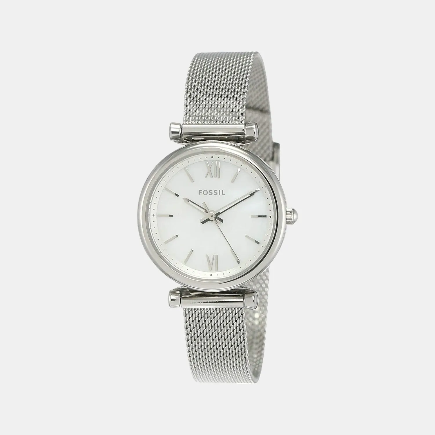 Women's White Analog Stainless Steel Watch ES4432