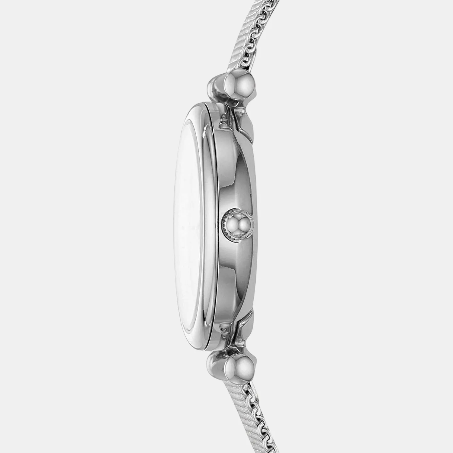 Women's White Analog Stainless Steel Watch ES4432