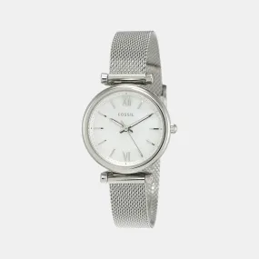 Women's White Analog Stainless Steel Watch ES4432